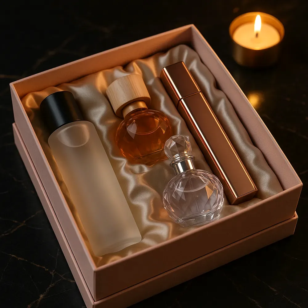 Set de 4 difuzoare parfumate în cutie cadou Grădina Iasomiei